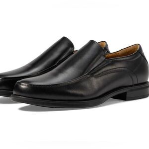 NEW Florsheim Mens Midtown MOC Slip On Black Shoes